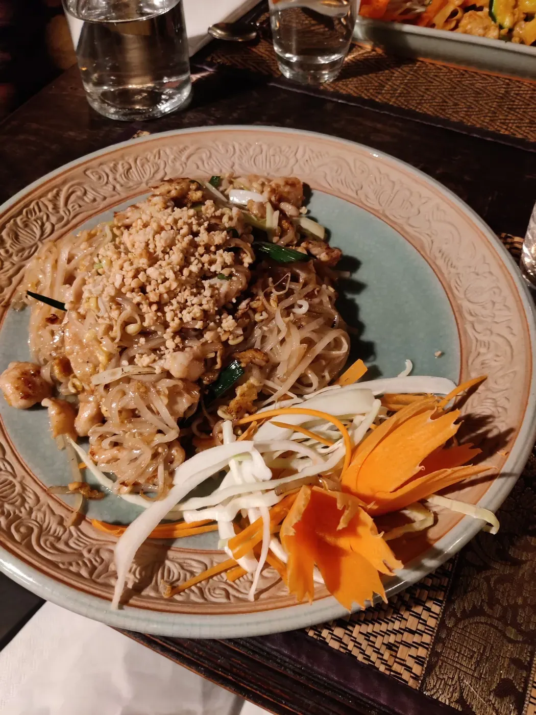 Pad Thai med peanøtter